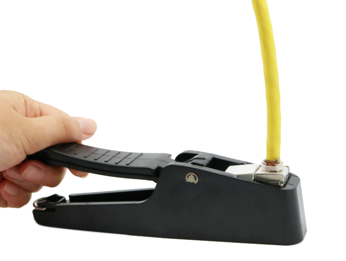 Easy crimping tool for keystone jack Easy crimping tool for keystone jack