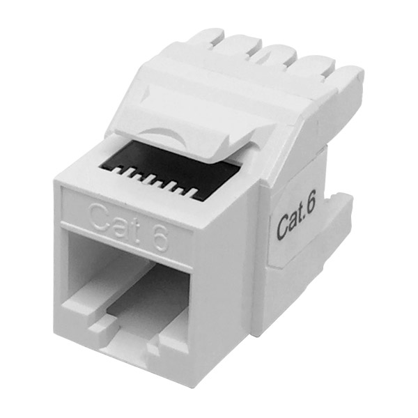 Cat6 UTP 180degree Keystone jack